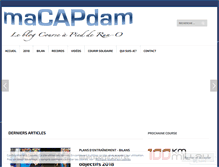 Tablet Screenshot of macapdam.com